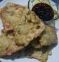 Langkah Gampang Membikin Resep Tempe Goreng Kemul a.k.a Tempe Mendoan dengan sambel kecap yang Bikin Ngiler Anti Ribet, Mantap