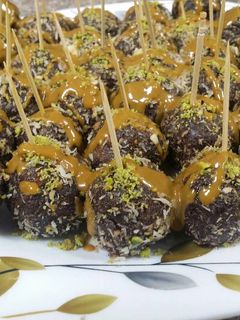 صورة لوصفة كرات التمر