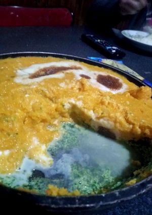 Una foto de Souflé de calabaza