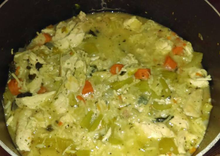 Easiest Way to Cook Appetizing Chicken & rice stew