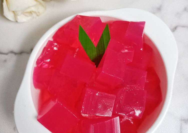 Resep Red Jelly | Cara Membuat Red Jelly Yang Paling Enak