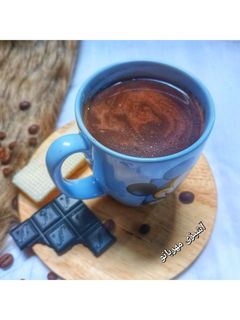 عکسی از دستور شیر قهوه شکلاتی