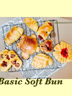 Foto resep Basic Soft Bun #RebakeKokiRoti