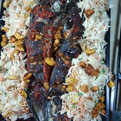 A picture of Fish barbecue.