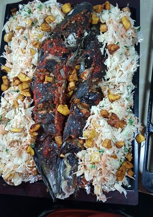 A picture of Fish barbecue.