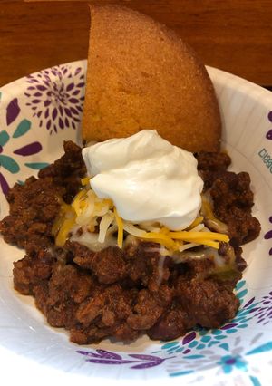 A picture of Crockpot Black Bean Chili.