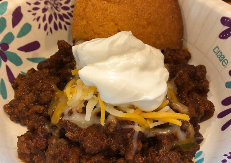 Crockpot Black Bean Chili