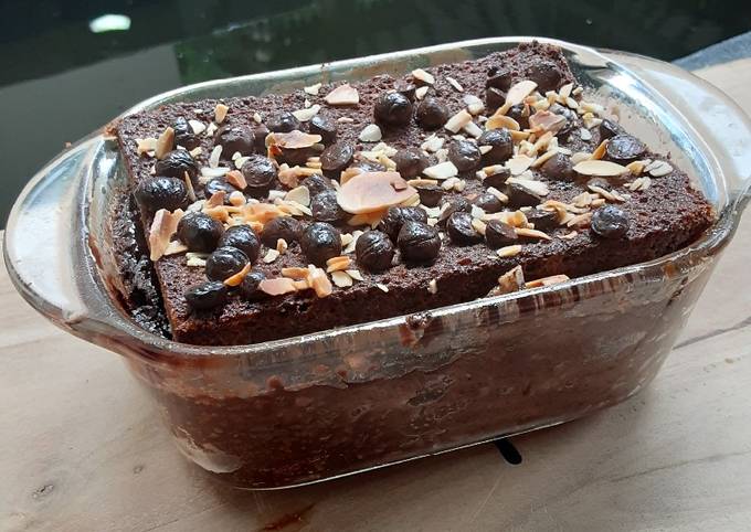 Brownie Pudding Cake (Modifikasi Cake Jadul)