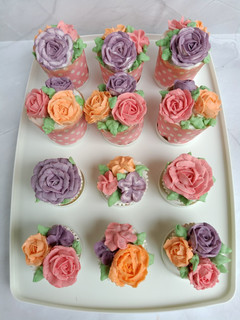 Foto resep Cupcake dekorasi Bunga Buttercream
