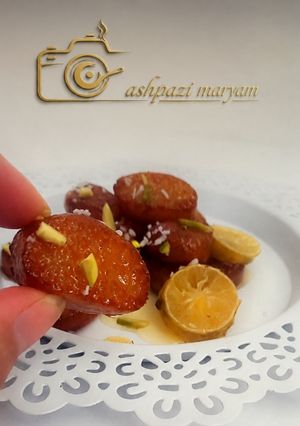 عکسی از دستور شیرینی با نون تست