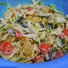 A picture of Irish potato salad.