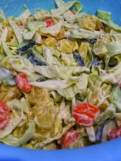 A picture of Irish potato salad.