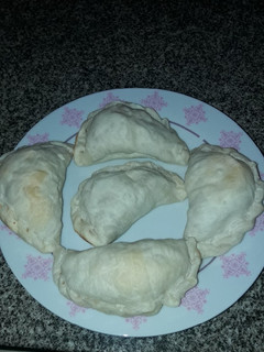 Una foto de Empanadas de soja texturizada