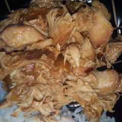 A picture of Char Siu Shredded Chicken (Slow Cooker/Crockpot Recipe).