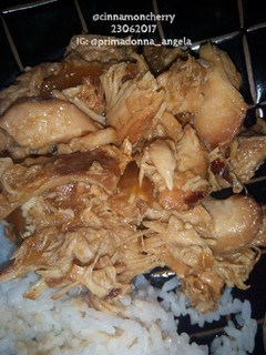 A picture of Char Siu Shredded Chicken (Slow Cooker/Crockpot Recipe).