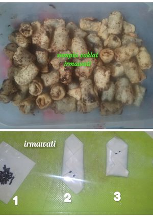 Foto resep Sumpia Coklat