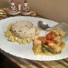 A picture of Chicken chilli.