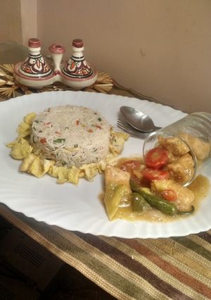 A picture of Chicken chilli.