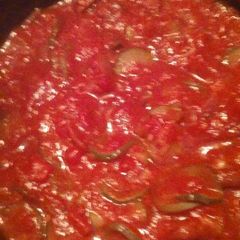 A picture of Zuchinni stew.