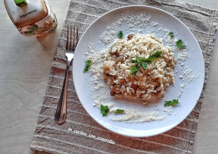 How to Make Quick Risotto ai funghi porcini 🍚🍄