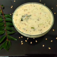 Cucumber raita A picture of Cucumber raita.