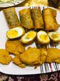 Chicken & cheese spring rolls # Ramzan special