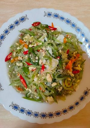 Foto resep Orak arik labu & telur