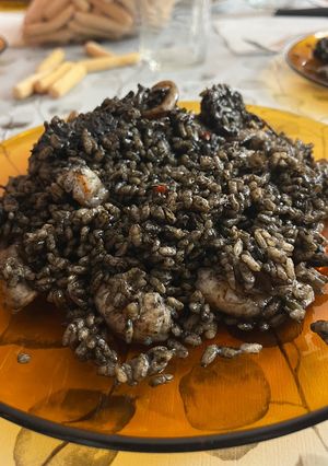 Una foto de Arroz negro