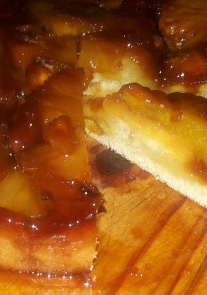Una foto de Torta invertida de ananá