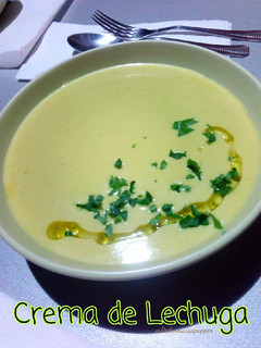 Una foto de Crema de Lechuga. (Thermomix)