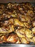 Codornices a la parrilla