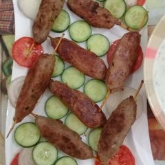 A picture of Fried Seekh Kabab.