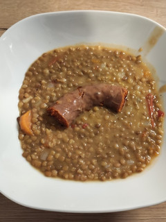 Una foto de Lentejas