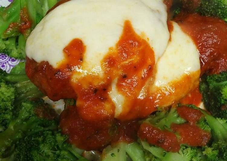 Recipe of Favorite Chicken Mozzarella with Broccoli