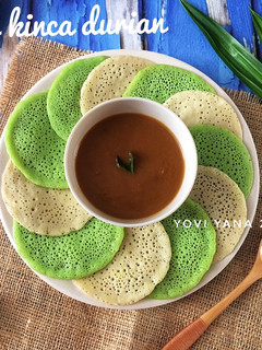 Foto resep Serabi kinca durian