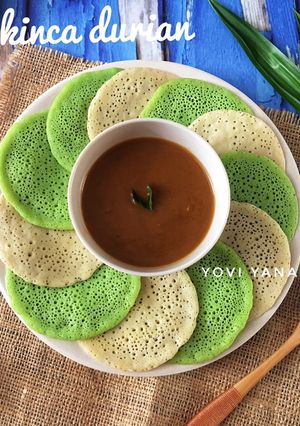 Foto resep Serabi kinca durian