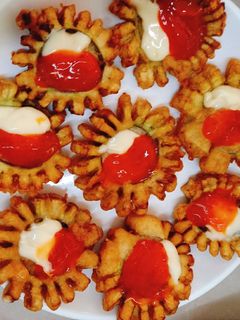 Hình của món Cà tím chiên giòn.