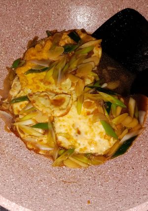Foto resep Telur ceplok saus tiram