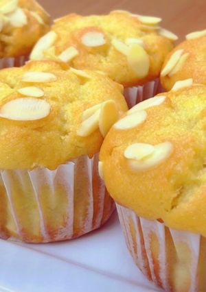 รูปของ คัพเค้กทุเรียน เค้กทุเรียน Durian Muffins