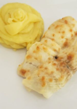 Una foto de Filete de pescado gratinado