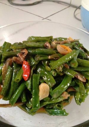 Foto resep Tumis kacang panjang teri