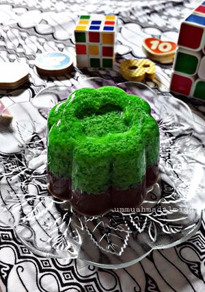Foto resep Puding Lumut Coklat 🍮