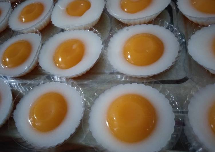 🍮Puding Telor Ceplok (Praktis,Enak)🍮