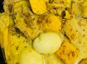 Foto resep Opor Ayam Tahu Telur Spesial