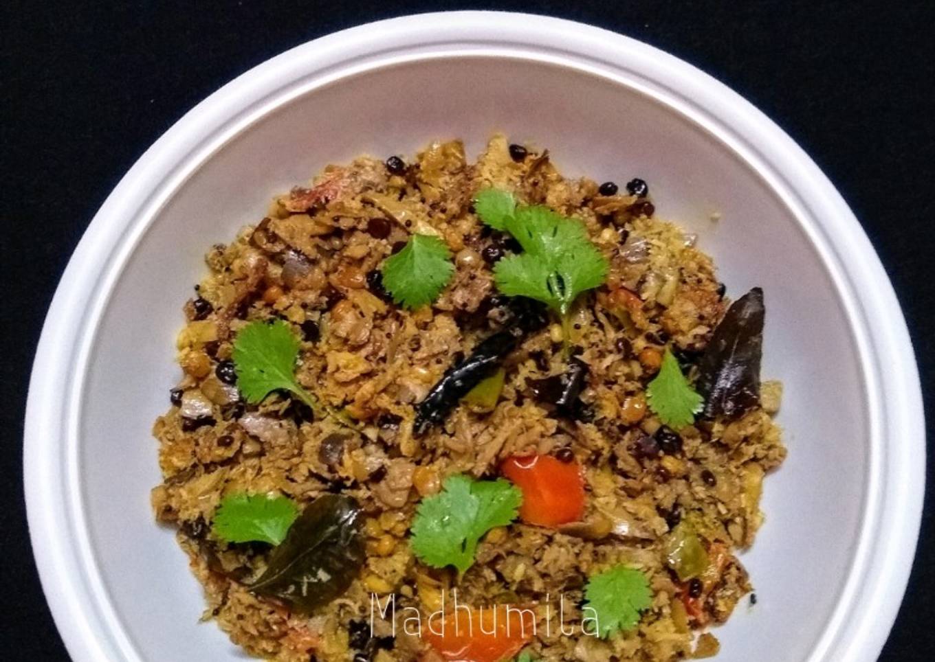 Banana Flowers Stir Fry