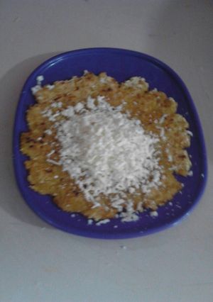 Una foto de Cachapas de yuca y auyama