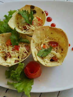 Foto resep Tortilla Cheese Cup