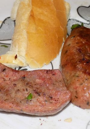 Una foto de Chorizos de cordero a la parrilla