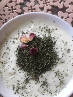 عکسی از دستور ماست خونگي با نشاسته