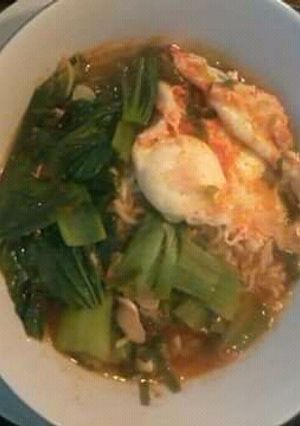 Foto resep Mie sayur pokcoy
